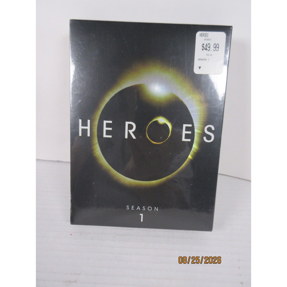 Heroes Season 1 DVD Box Set 7-Disc Factory Sealed NBC Sci-Fi Series New